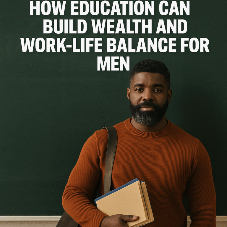 Financial Literacy + Purpose: Why Education is a Smart Career Move for Men Seeking Legacy and Freedom