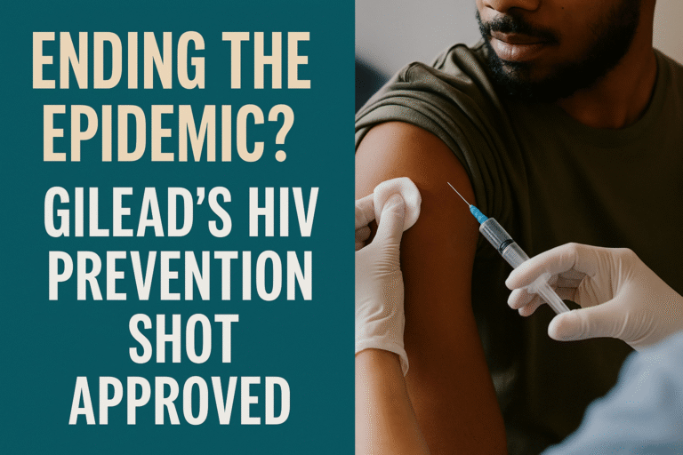 💉 Ending the Epidemic? Gilead’s Groundbreaking HIV Prevention Shot Approved