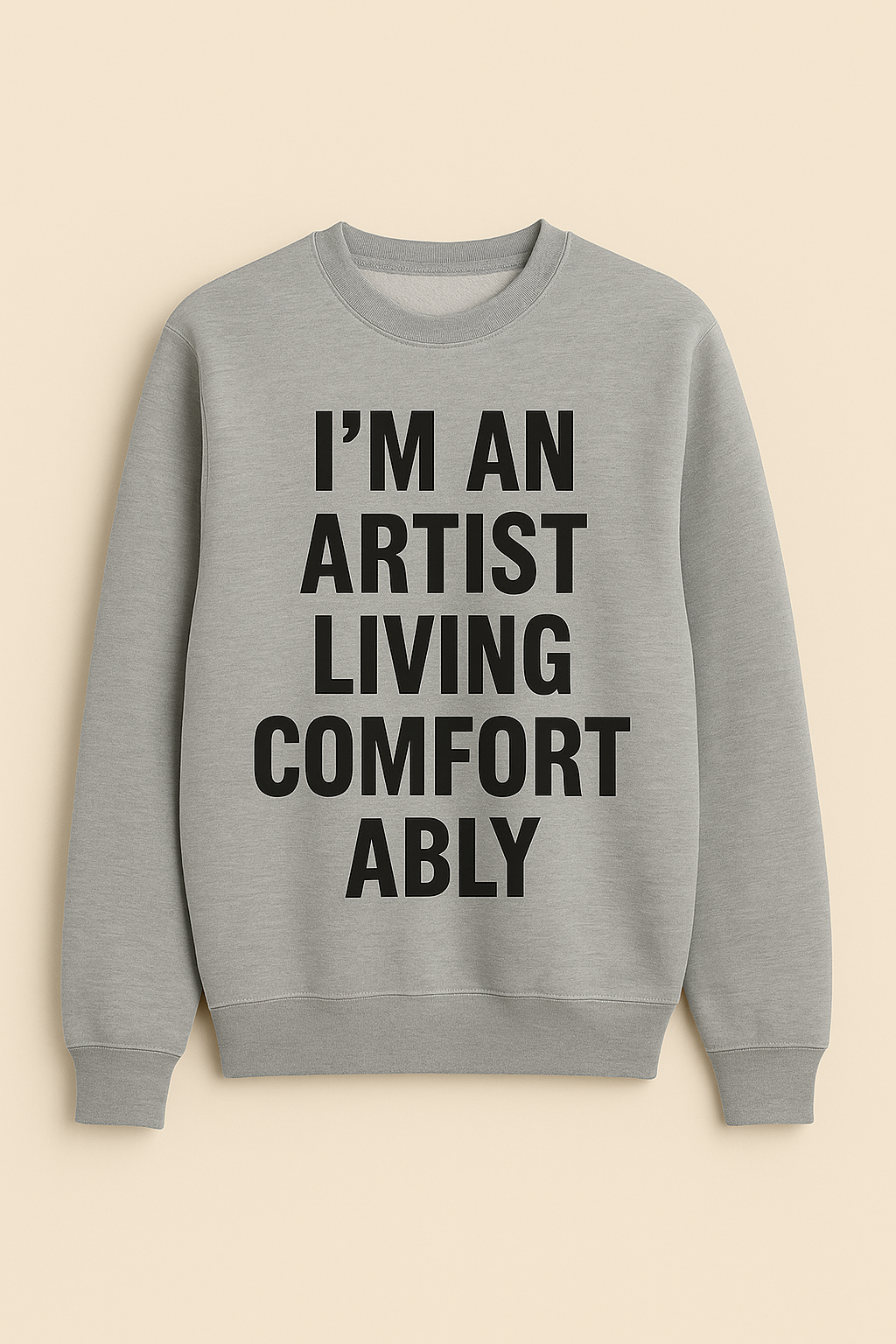 Justin H. Tucker artist living comfortably