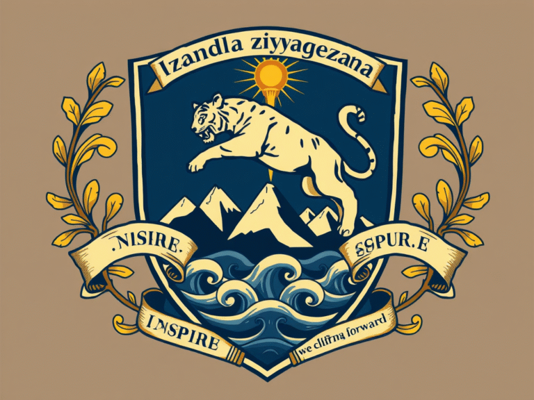 Symbolizing Growth: JustINSPIRE Shield Design