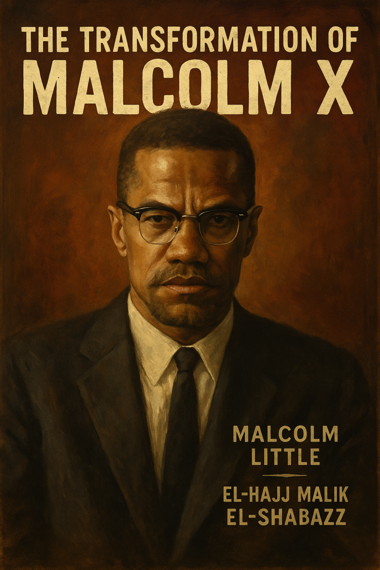 ✊🏽 The Evolution of Malcolm X: From Struggle to Symbol